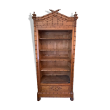 Wardrobe library shelf Napoleon III vintage bohemian hippie