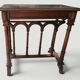 Antique side table - Dark academia, gothic - Henri II style
