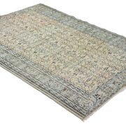 Tapis Oushak Authentique – Ton Gris & Beige, 161 x 240 cm