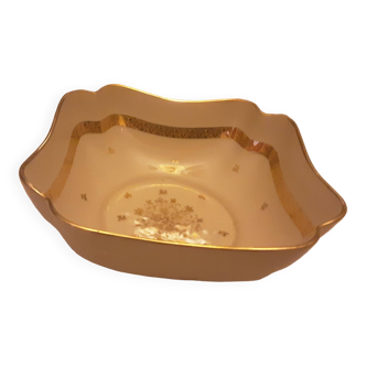 Limoges art porcelain salad bowl r. leclair burdet grenoble