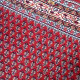 Vintage Indian carpet Seraband 100cm x 189cm 1970s