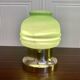 Pair of glass lamps scandinavian design 1950.