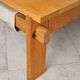 Large brutalist coffee table by Tage Poulsen, Denmark, 1960s.