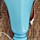 Hand-blown glass double layer table lamp cvv vianne co 1940/50