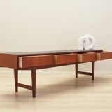 Teak lowboard, Danish design, 1970s, production: Denmark