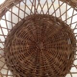 Old wicker basket, cross days