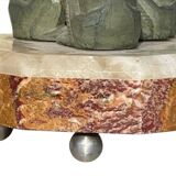 Attr. to ROCHARD or CARVIN - Art Deco Lamp / Night Light