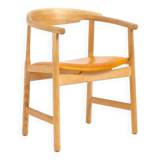 Fauteuil PP208 de Hans Wegner pour PP Møbler (Danemark, années 1970).