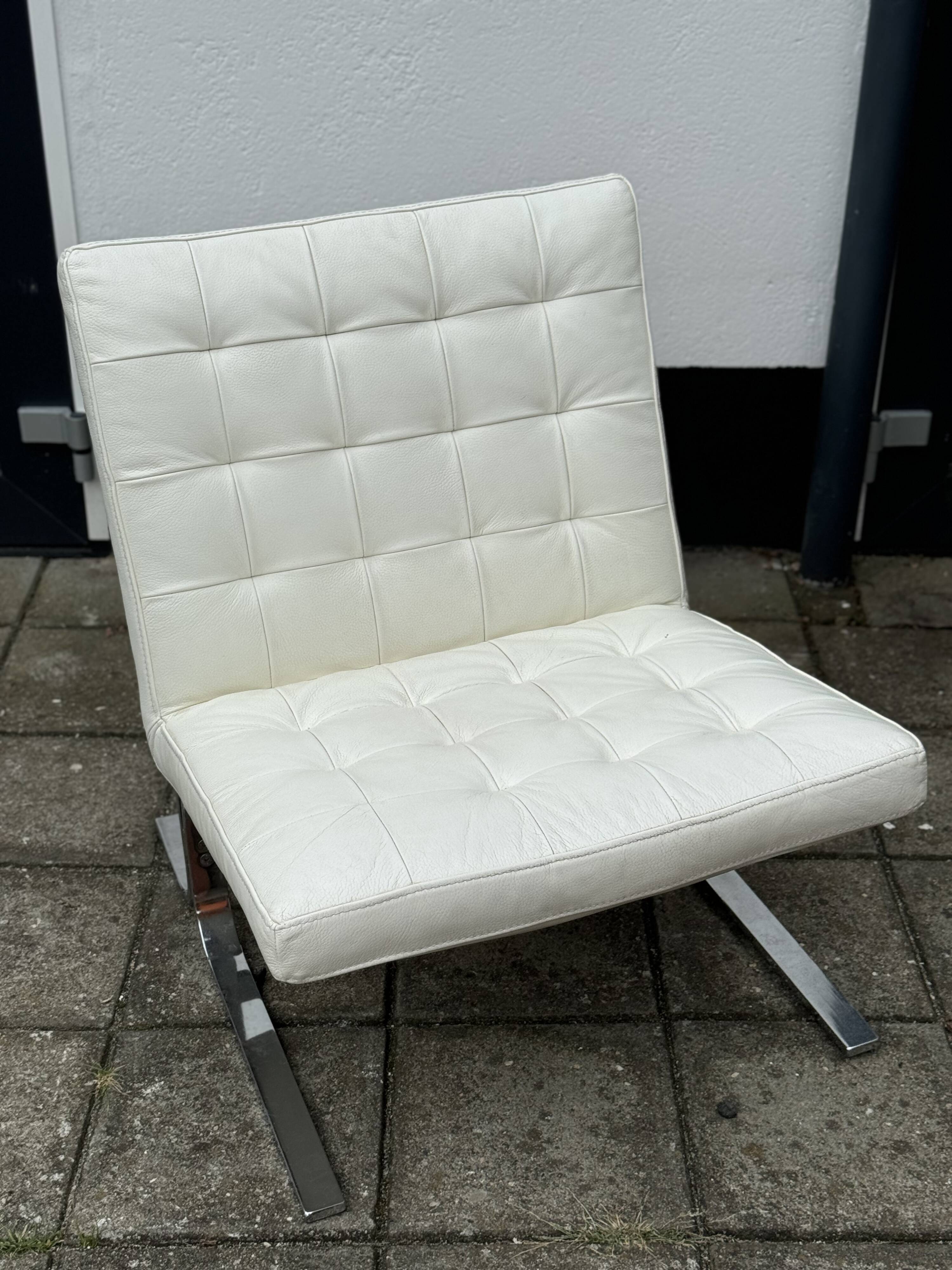 Pair of vintage leather chairs