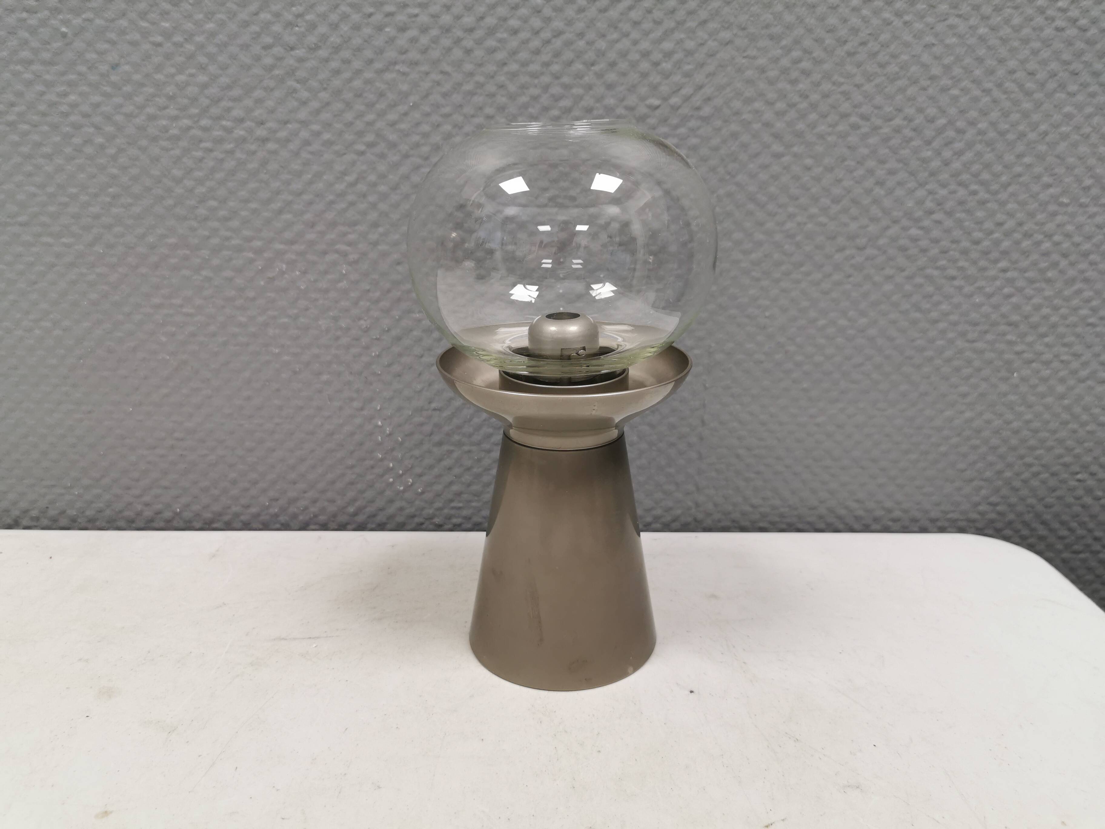 Rare, Föhl hurricane, candle holder. Germany 1960s