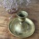 Vintage brass candle holder