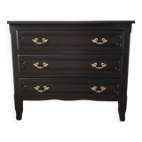 Restored chest in black