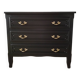 Restored chest in black