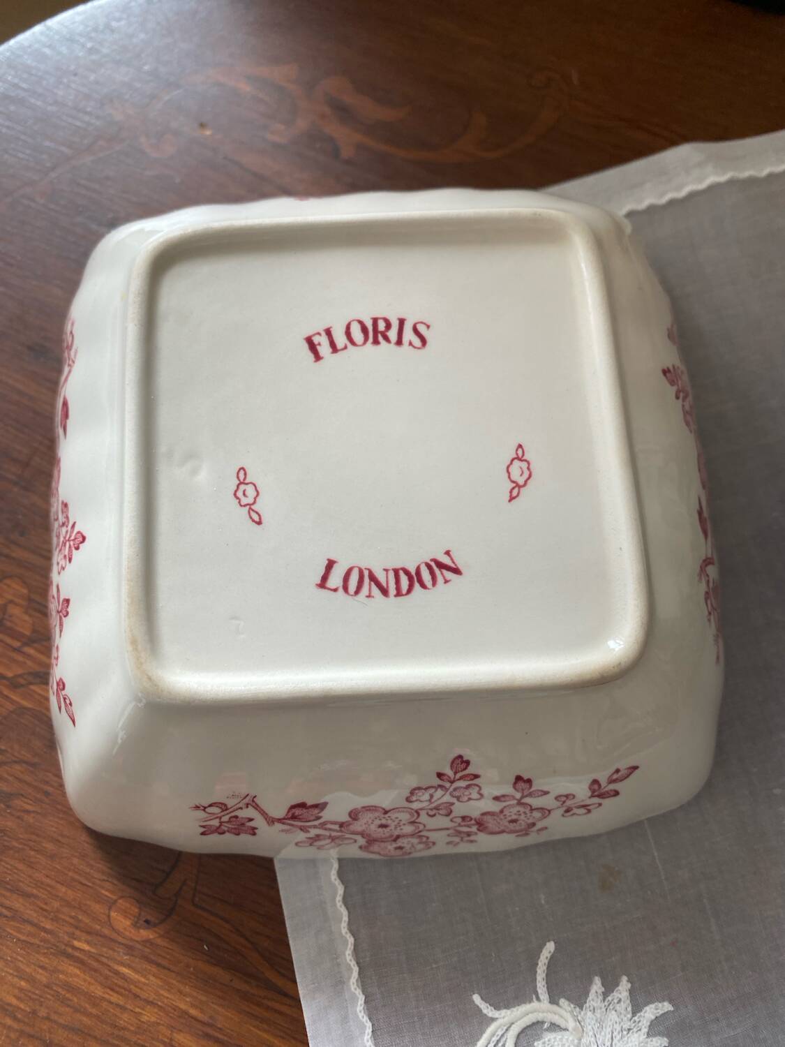 English earthenware bowl