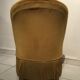 Fauteuil crapaud et son pouf