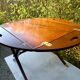 Red mahogany boat table - yacht