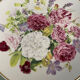 Assiette décorative Franklin Mint à décor de fleurs