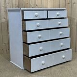 Victorian chest of drawers nineteenth in ash