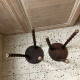 Pair of tripod stools