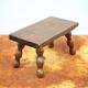 Wooden stool, small beaded foot stool, plant holder