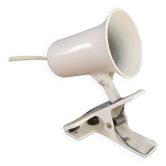 White steel clamp spotlight lita 70s
