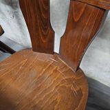 Set of 12 vintage bistro chairs 1960