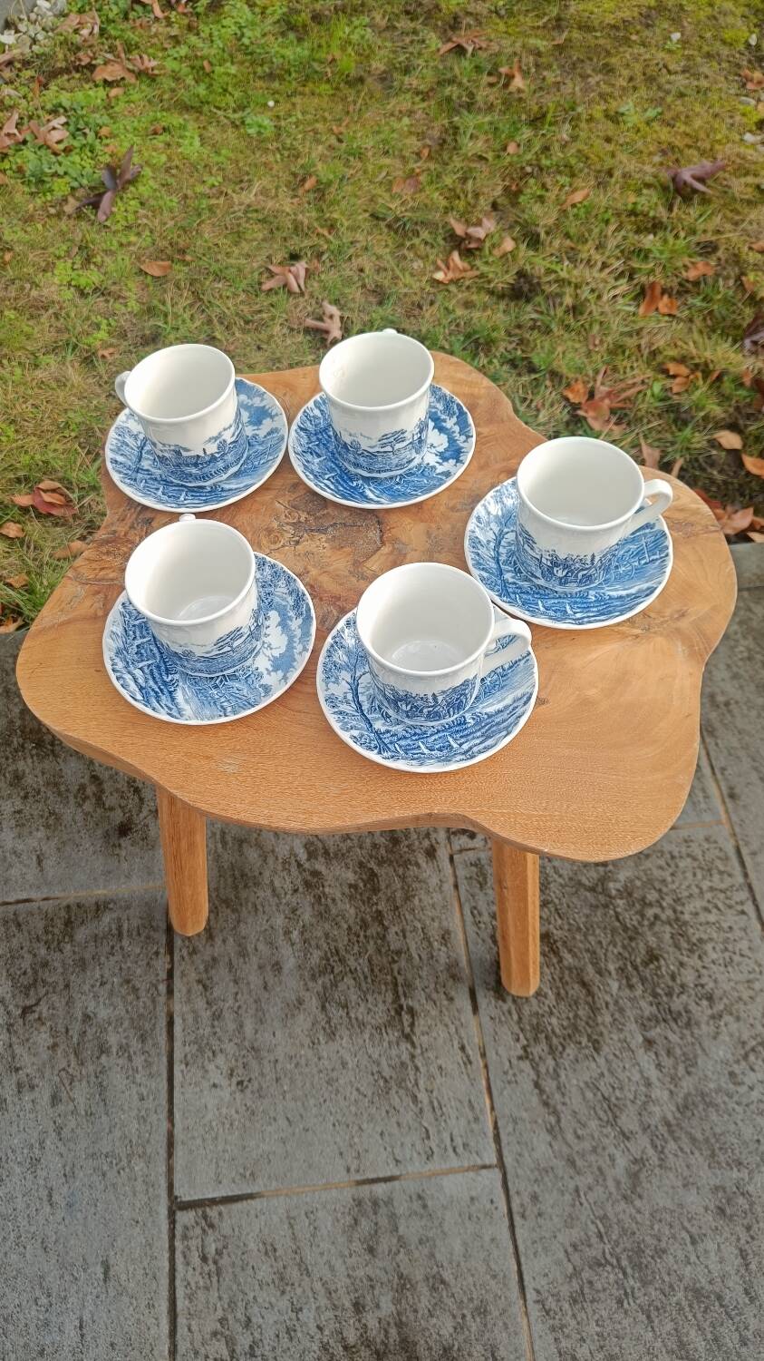 Royal Wessex England porcelain cups