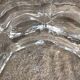 Pair of crystal salerons by daum tableware
