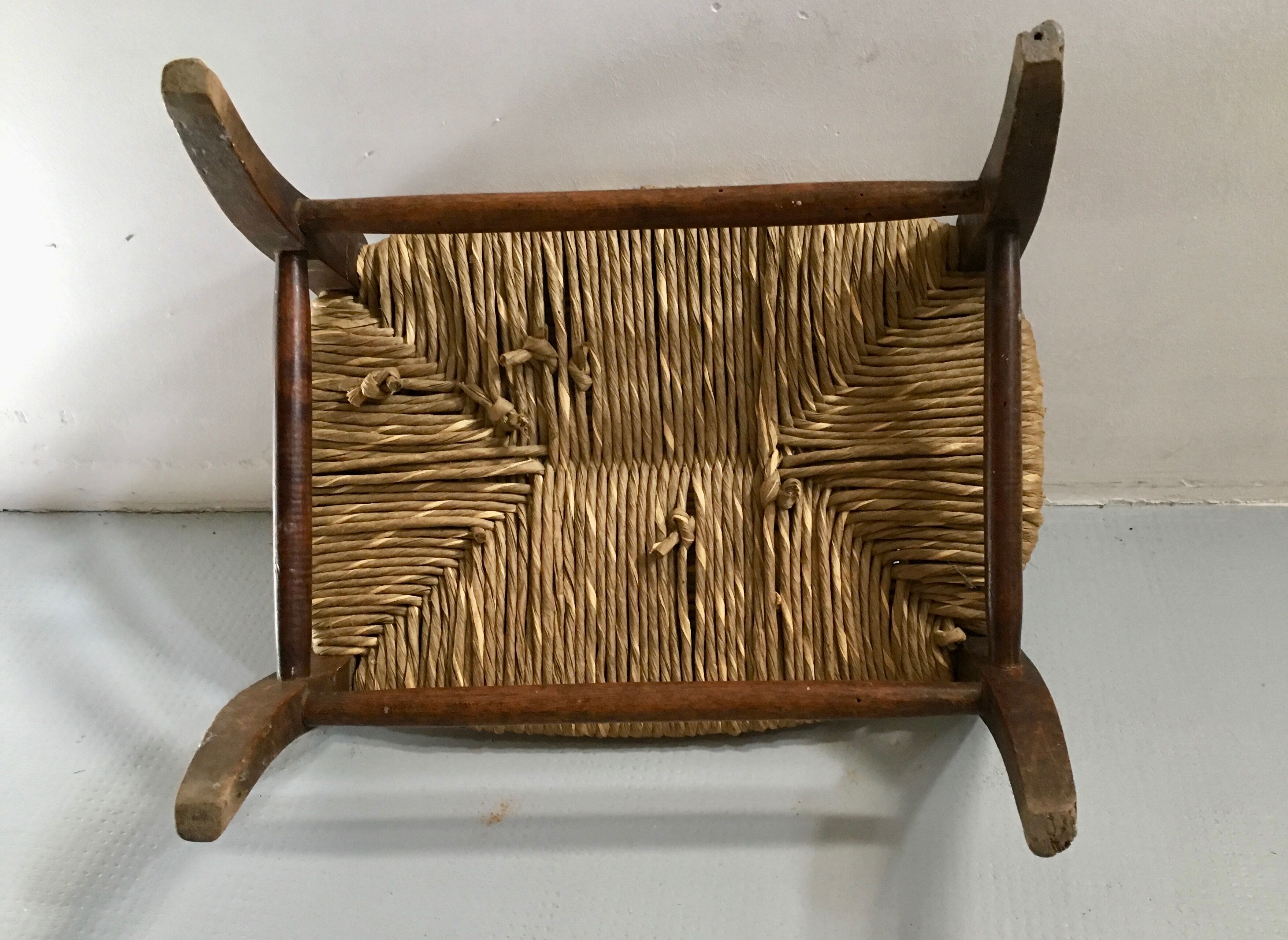 19th century mulche footrest