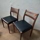 Lot de 2 chaises vintage
