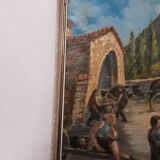 Tableau ancien sur bois