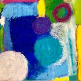 Small abstract painting