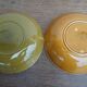 Pair of ceramic dishes from Salins, 1950s