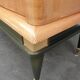 Enfilade laque noire et teck Ameublement NF 1960