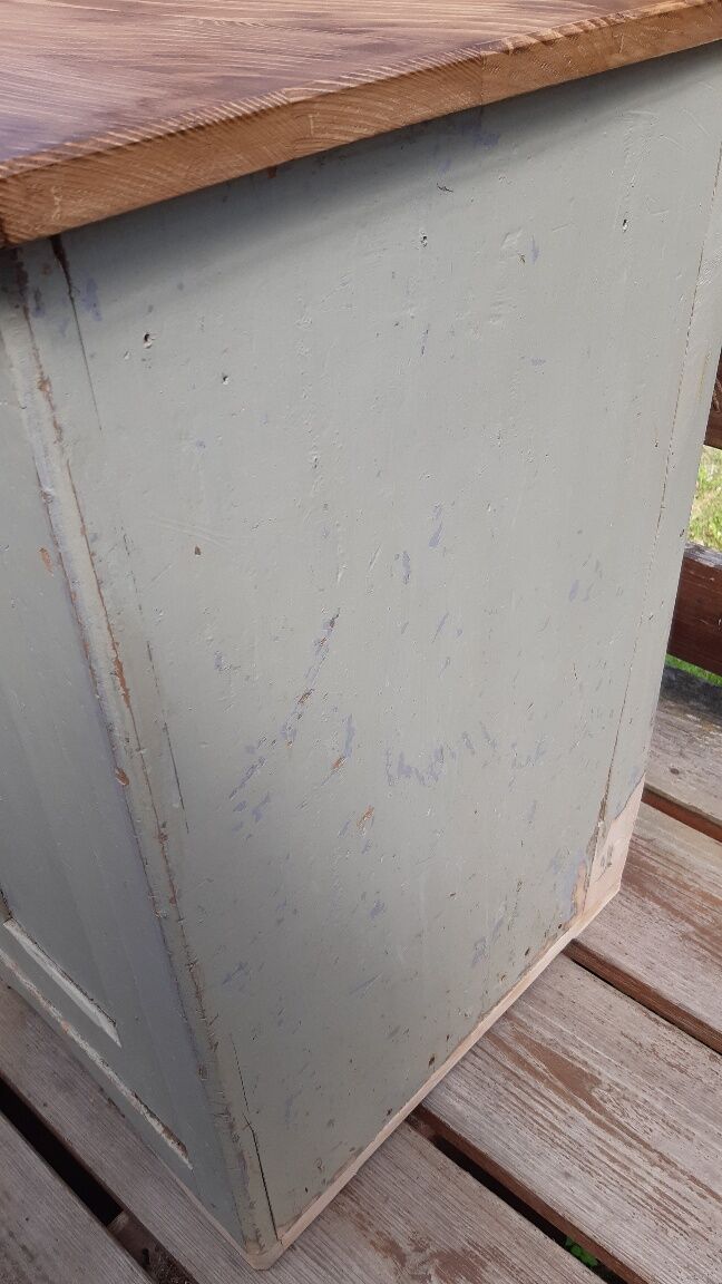 Parisian buffet green patina