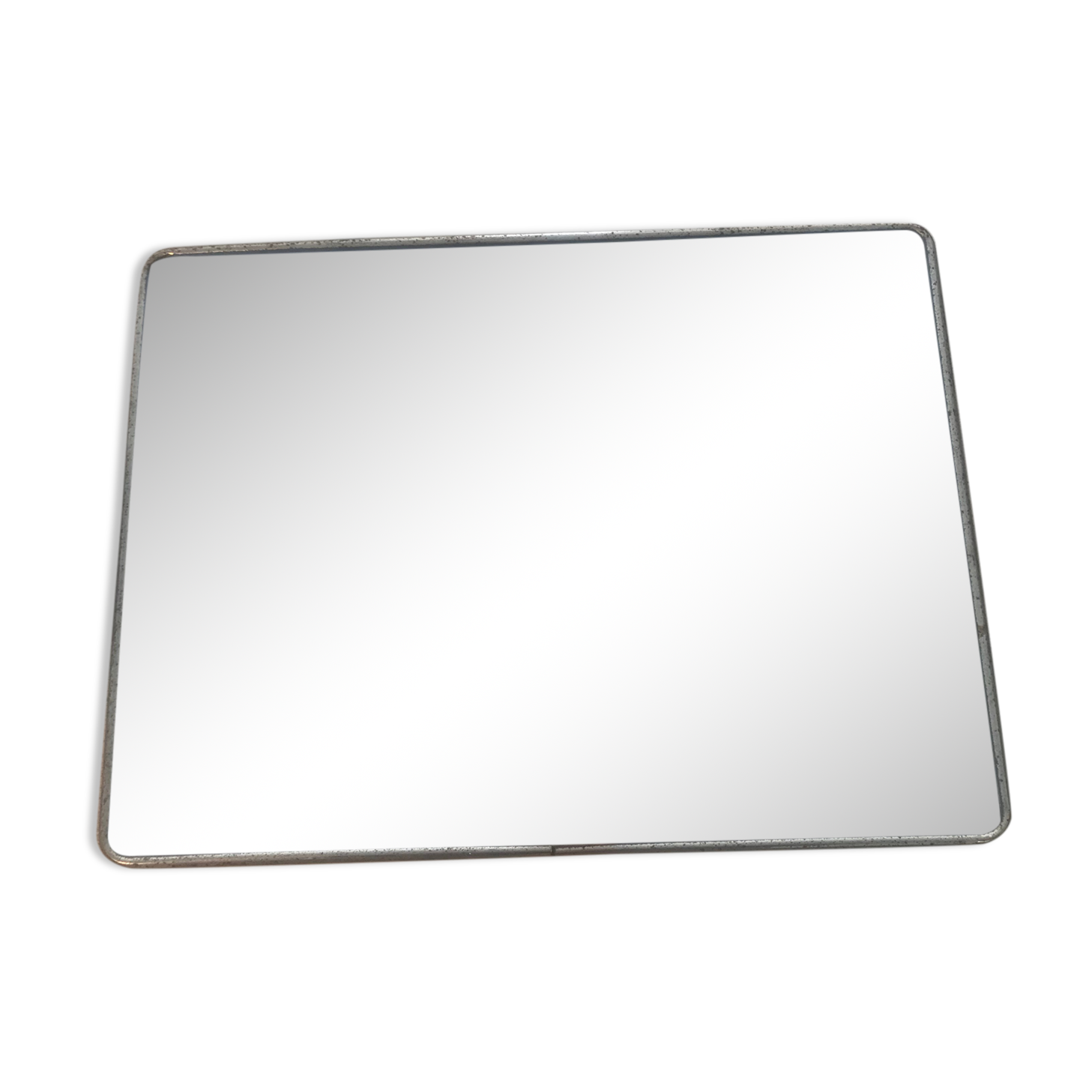 Large vintage barber mirror