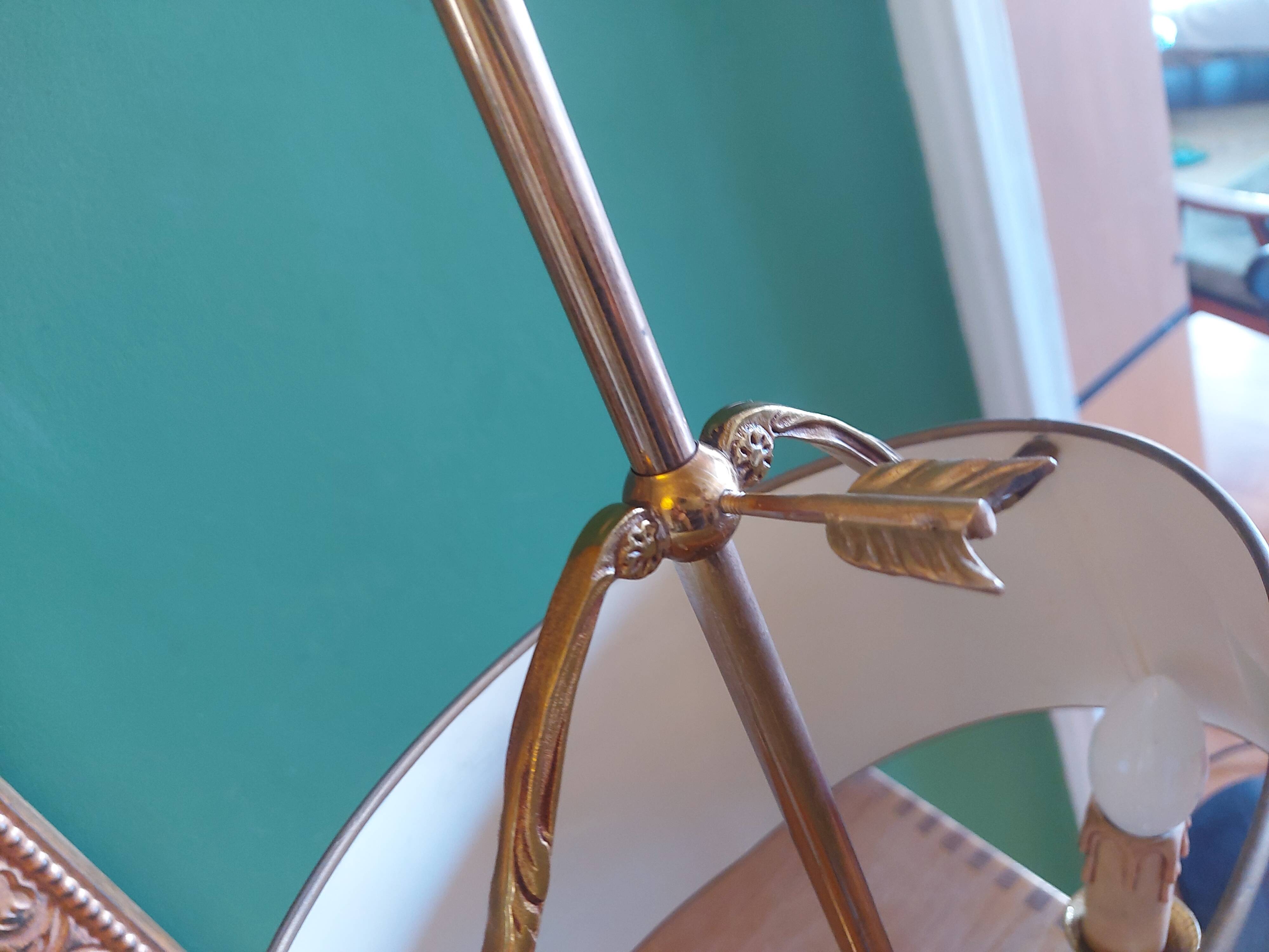 BOUILLOTTE LAMP IN BRONZE, SIGN DECOR