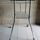 Side table feet thongs and tray smoked glass 1960