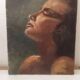 Old portrait painting.