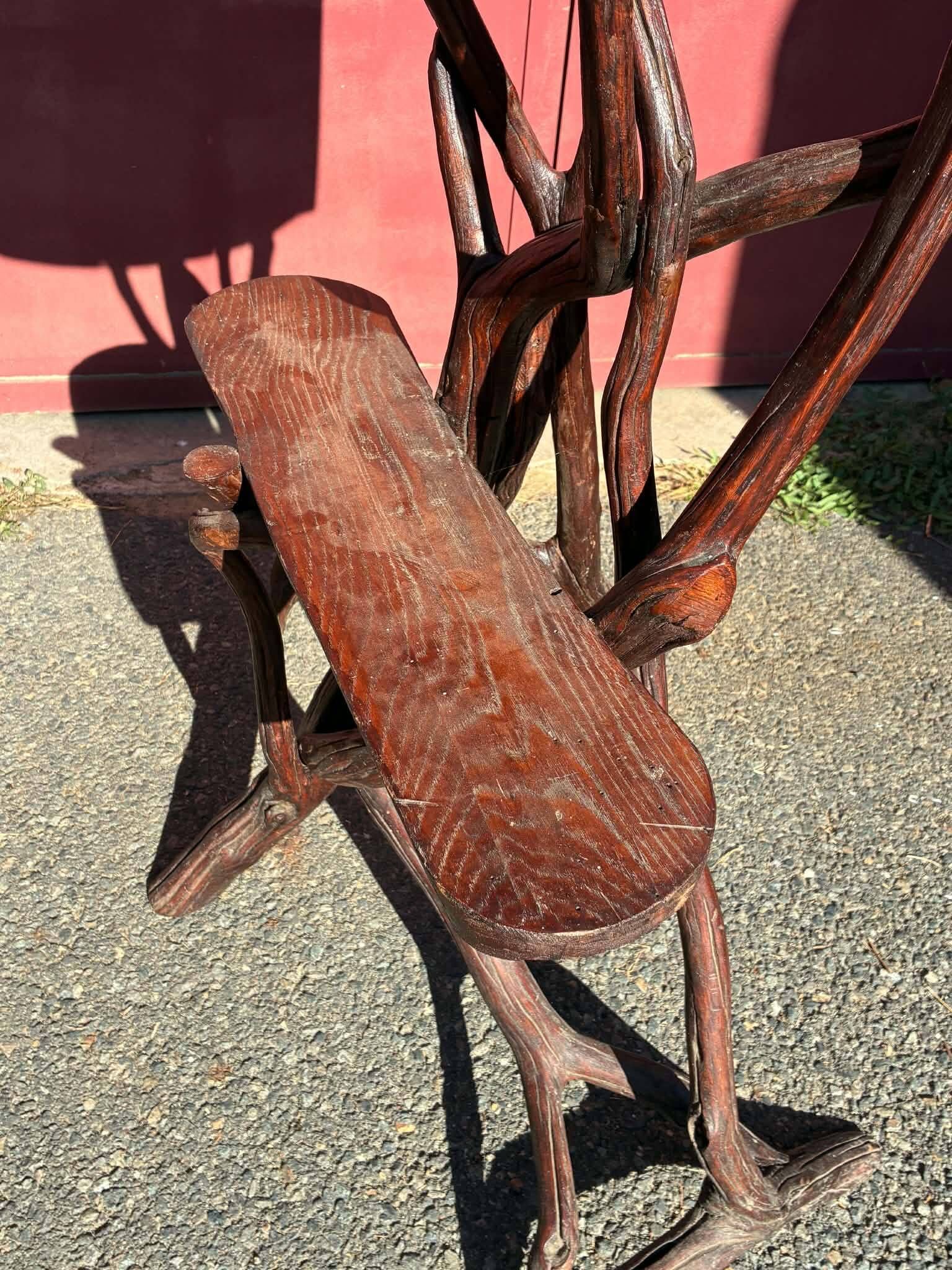 Wooden stool