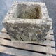 carved stone flower tray in 1950 square