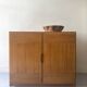 Buffet design en bois orme & pin collection Savoie, Maison Regain 1970