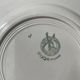 Set of 12 flat plates Terre de Fer in earthenware Moulin des Loups and Hamage, Dijon model