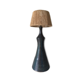 Lamp sandstone ceramic vintage 1960