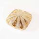 Vintage amber glass wall lamp by Wila Leuchten, Germany 1970's