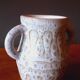 Ceramic vase with handles from the 50s signed Jean Austruy