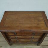 Brutalist Elm Chest of Drawers