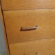 Commode vintage scandinave pieds compas année 60