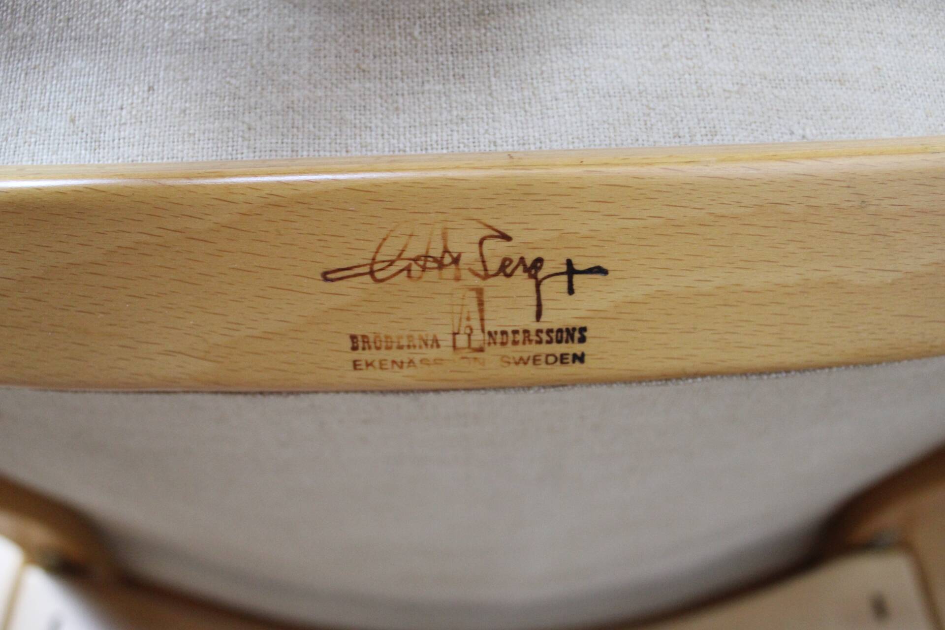 2 vintage Scandinavian blue armchairs by Peter Axel Berg, 1960s, Denmark