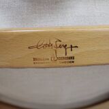 2 vintage Scandinavian blue armchairs by Peter Axel Berg, 1960s, Denmark